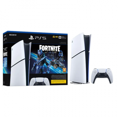 Sony Playstation 5 Slim Digital Edition Fortnite Cobalt Star Bundle